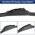 X Autohaux 2pcs 24 18 Silicone Front Windshield Wiper Blade For Chevrolet Cruze 2011-2016 Blazer 2019-2020 Windscreen Oe