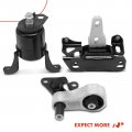 A-premium Engine Motor And Transmission Mount Kit Compatible With Ford Fiesta 2011-2016 1 6l Manual 3-pc Set Replace D65239060h
