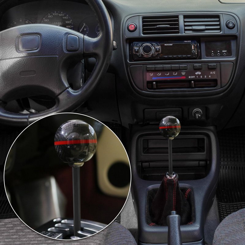 3 Car Gear Shift Knob Extender Extension Lever For Nissan 370z 2009-2017 Mazda Cx-5 2013-2016 M10x1 25