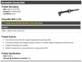 Intermediate Steering Shaft Compatible With 2003-2004 Lincoln Town Car