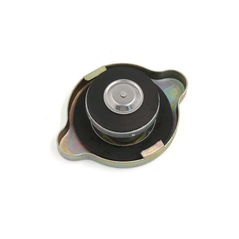 Universal Gold Tone Metal Radiator Cap Cover M Size For Auto Car