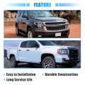 Uxcell 1 Pair Front Side Power Window Switch Bezel Door Armrest Panel Pull Handle For Chevy Silverado Left-hand Driver And
