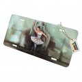 Graphics More Ballerina Painting Novelty Metal Vanity Tag License Plate