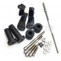Hongk- No Cut Frame Slider Protector Compatible With 1999-2007 Suzuki Hayabusa Gsx1300r Gsx-r Black B01bw4qymu
