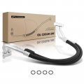 A-premium Inlet Outlet Engine Oil Cooler Line Hose Assembly Compatible With Ford F-150 F-250 F-350 Super Duty Excursion