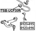 Febest Tsb-ucf30r Rear Stabilizer Bushing 