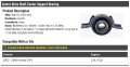 Center Drive Shaft Support Bearing Compatible With 2002-2006 Honda Crv 2 4l 4-cylinder