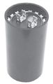 Nte Electronics Msc330v25 Series Msc Motor Start Ac Electrolytic Capacitor Two 0 250 Quick Connect Terminals 25-30 A F 