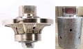 3 8 Diamond Radius Bullnose B10 Router Bit Shaping Wheel 1 Zero Tolerance Grinding Drum For Stone Concrete Granite Travertine 