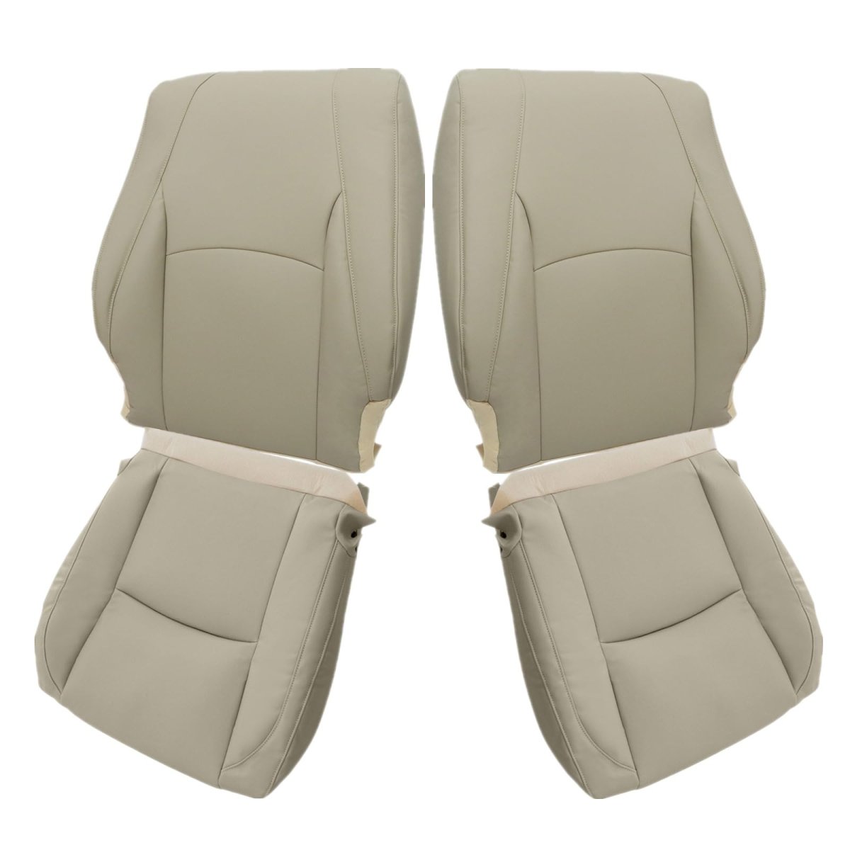 Front Left Right Bottom Top Seat Cover Tan For Lexus Rx350 Rx400 2004 2005 2006 2007 2008 2009
