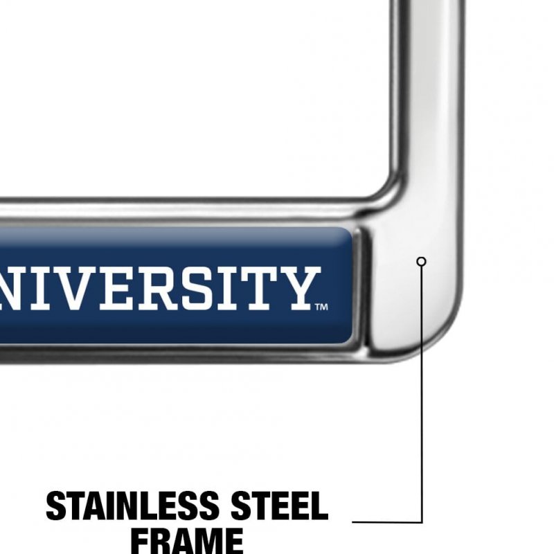 Southwestern Oklahoma State University Mascot Full Size Standard License Plate Metal Frame