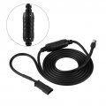 Yuecoom Auxiliary Input Adapters 3 Pin 144cm Aux Cable Adapter For E39 E46 E53 X5 16 9 Cd Player Navigation Plastic