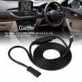 Yuecoom Auxiliary Input Adapters 3 Pin 144cm Aux Cable Adapter For E39 E46 E53 X5 16 9 Cd Player Navigation Plastic