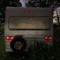 Partsam Rectangular Triple Led Trailer Tail Light Red Rv Camper Motorhome Stop Turn Backup Reverse Lights Vertical And