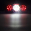 Partsam Rectangular Triple Led Trailer Tail Light Red Rv Camper Motorhome Stop Turn Backup Reverse Lights Vertical And