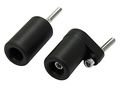 Scpk-016b Motor Frame Slider Motorcycle Carbon No Fairing Cut Crash Protectors Fit For Kawasaki Ninja Zx-6r Zx6r 2007 2008