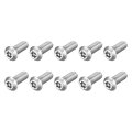 10pcs Torx Security Machine Screws 1 4-20 X 5 8 304 Stainless Steel Tamper Resistant Button Head Bolt Full Thread For 