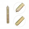 Uxcell M10x70mm Hanger Bolts 8pcs Double Ended Thread Dowel Screws For Wood Furniture