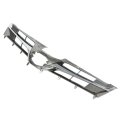 Front Upper Bumper Grille Black With Chrome Molding Replacement For Sienna 2018 2019 