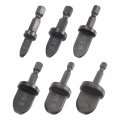 Uxcell Swaging Tool Drill Bit Set 1 4 Hex Handle Repairing Flaring With 3 8 2 5 7 Bits For Air Conditioning Copper Aluminum