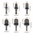 Uxcell Swaging Tool Drill Bit Set 1 4 Hex Handle Repairing Flaring With 3 8 2 5 7 Bits For Air Conditioning Copper Aluminum