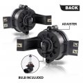 G-plus Pair Fog Lights Compatible With Dodge Ram 1500 2002-2008 Fit 2500 3500 2003-2009 Durango 2004-2006 Bulb Driver And