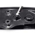 Httmt- Mt216-128- Black Hana Cut Front Floorboard Footboard Compatible With 1986-2017 Softail 08-19 Trike Tri Glide