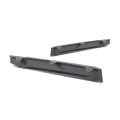 Chevy Impala 2014 15 16 17 18 19 2020 Bumper Deflector Driver And Passenger Side Pair Front Lower Black Replacement For 