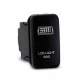 Ch4x4 Push Switch For Toyota Tacoma Fj Cruiser Land Fortuner Hilux 4runner Prado 12v 3amp Led Light Bar Symbol Red