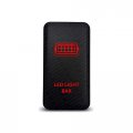Ch4x4 Push Switch For Toyota Tacoma Fj Cruiser Land Fortuner Hilux 4runner Prado 12v 3amp Led Light Bar Symbol Red