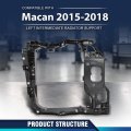 Left Intermediate Radiator Support Assembly W Bracket For Porsche Macan 2015a 2018 95b805295 Cooling System Frame