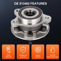 Ocpty 1pc Premium 513402 Wheel Bearing And Hub Assembly For Toyota Prius 2016-2020 All Engine Front Left Or Right Prime 2020