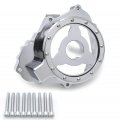 Chrome See Through Clear Left Engine Stator Cover For Cbr600 F4 F4i 1986 To 2012 Mt053a Bk Billet Aluminum Replacement 