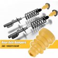 Uxcell 2pcs Jounce Bumper Axle Bumpers No 1k0511353r For Volkswagen Touran 1t 2003-2005