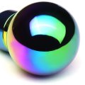 Aluminum Round Ball Design Shift Knob For Most Vehicle Automatic Or Manual Transmission With M8 M10 M12 Adapter Neo Chrome 