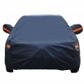 Universal Full Car Cover Dark Blue All Weather Protection Replacement For Sedan Length Up To 208 66 L X 72 83 W 62 99 H 