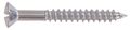 The Hillman Group 1407 6 X 3 4 In Chrome Plated Steel Oval Head Slotted Wood Screw 60-pack 