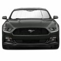 Ipick Image For Ford Mustang Tri-bar Universal Fit Enforced Stand-up Auto Windshield Sun Shade At Jumbo Size 59 X 30
