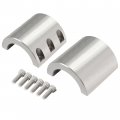 Hecasa 2 Split Collar Tube Clamps Compatible With Utv Roll Bar Connector Weldable Mounts 1 Pcs