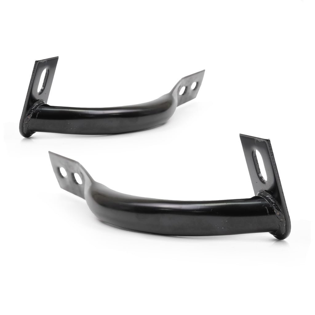 Front Bumper Bracket Pair For Chevy Silverado 1500 1999 2000 2001 2002 Driver And Passenger Side Outer Steel Brace Replaces
