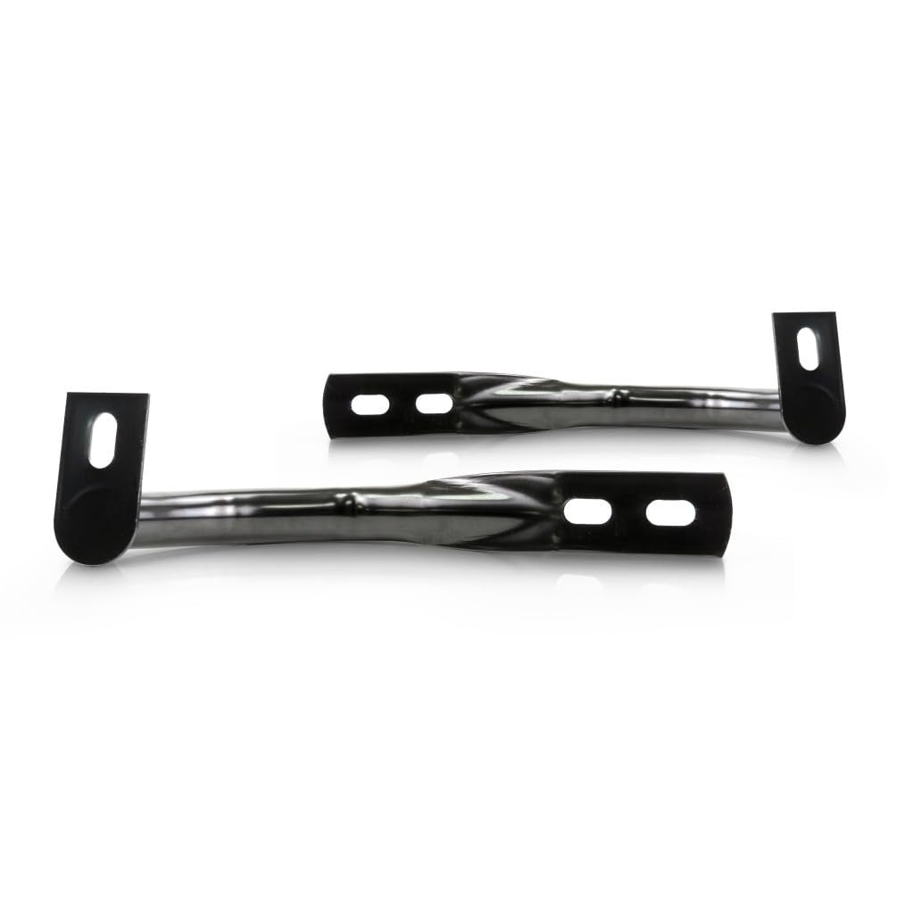 Front Bumper Bracket Pair For Chevy Silverado 1500 1999 2000 2001 2002 Driver And Passenger Side Outer Steel Brace Replaces