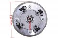 Trkimal Semi Auto Clutch Assembly 18teeth For 50cc 70cc 90cc 110cc 125cc 135cc Engine Dirt Bikes Atv Quad Go-kart Taotao