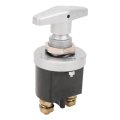 Battery Switch 500a High Current Disconnect With Stainless Steel Hex Nuts Spring Knob For Rv Yacht Trucks Cars Rvs Marine 12v