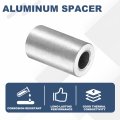 8pcs Aluminum Spacer 3 4 Od X 8 Id 1-7 16 Length Screw Standoff Bushing Plain Finish Unthreaded Round Metal For Screws Bolts