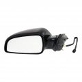 Saturn Aura 2007 2008 2009 Door Mirror Driver Side Power Non-heated Paint To Match Lt Model Hybrid Replacement For 25853572 