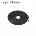 Uxcell Foam Rubber Weather Seal Strip 2mm 5 64 Diameter 10 Meters 32 81ft Long Round Epdm For Diy Gasket Warehouse Pads Tubing