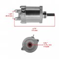 Caltric 31100-47h00 Starter Motor Compatible With Suzuki Gsx-r1000 2009-2016 Motorcycle