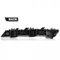 G-plus Bumper Front Bracket Mounting Left Driver Side Compatible With 2018-2020 Kia Rio 86513h9000 Black
