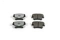 Z37-1057a Rear Z37 Top Cop Severe Duty Fleet Brake Pads Carbon Fiber Infused Ceramic Formula For Acura Cl 1997 And Honda Accord 