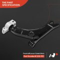 A-premium Front Left Lower Control Arm With Bushing Compatible Volkswagen Jetta 2005-2011 Golf 2010-2014 Eos 2009-2016 Gti